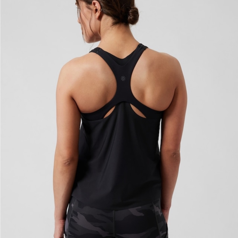 Athleta Ultimate 2 in 1 Support Tank Black